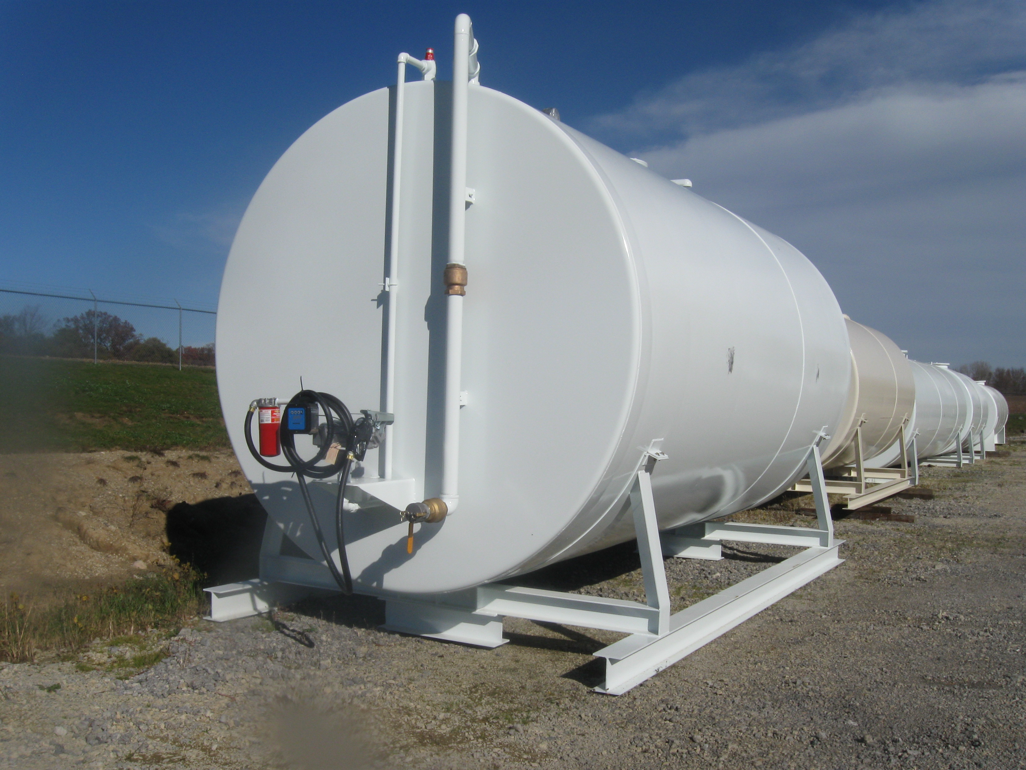 12,000 Gallon Double Wall Fuel Tank For Sale - Houston TX Delta Tank Inc